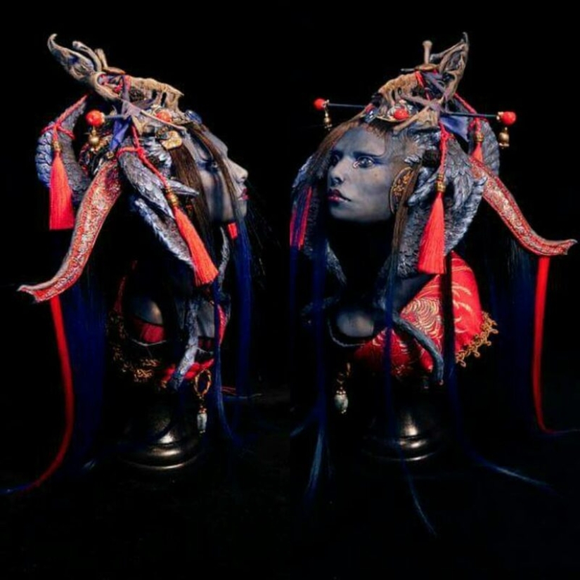 Virginie Ropar and her "dark" sculptures Virginie Ropar and her "dark" sculptures