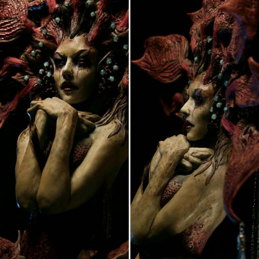 Virginie Ropar and her "dark" sculptures Virginie Ropar and her "dark" sculptures
