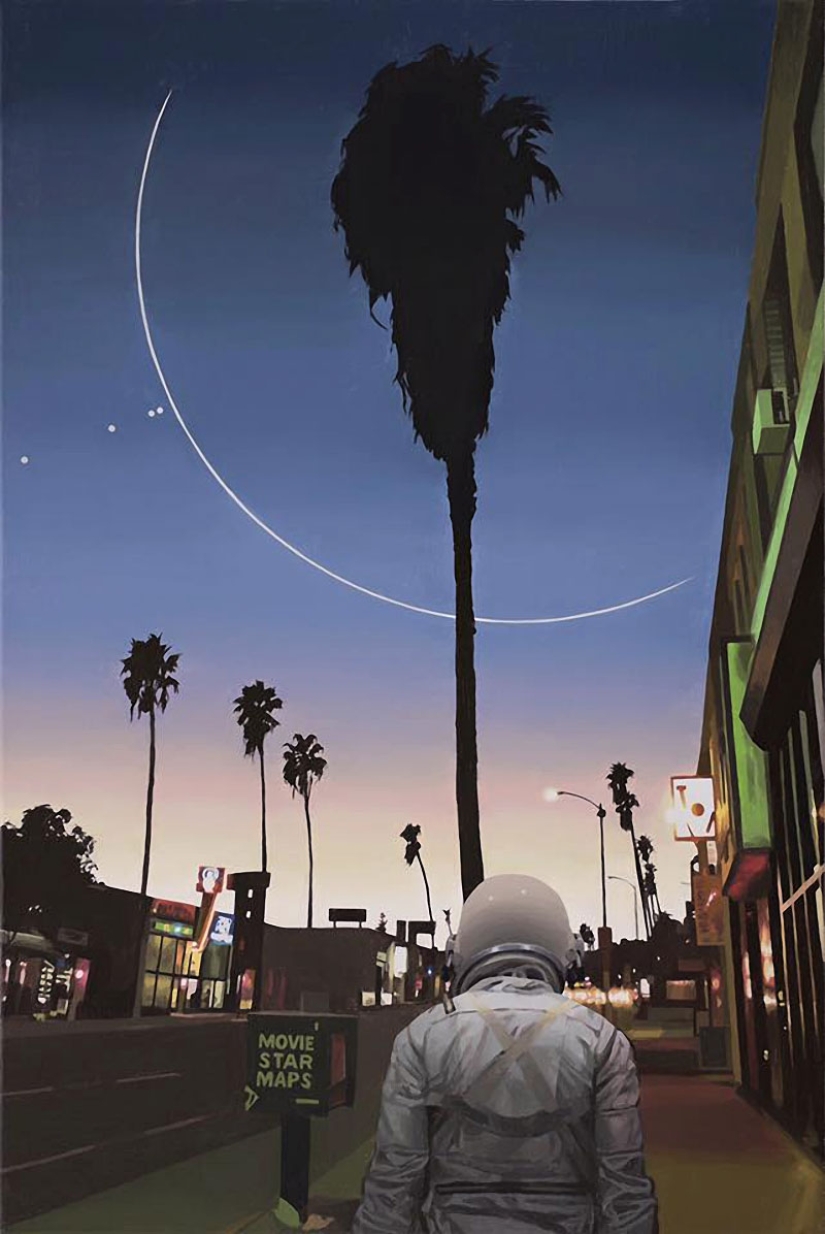 Wandering of a lonely astronaut on the wreckage of civilization Wandering of a lonely astronaut on the wreckage of civilization
