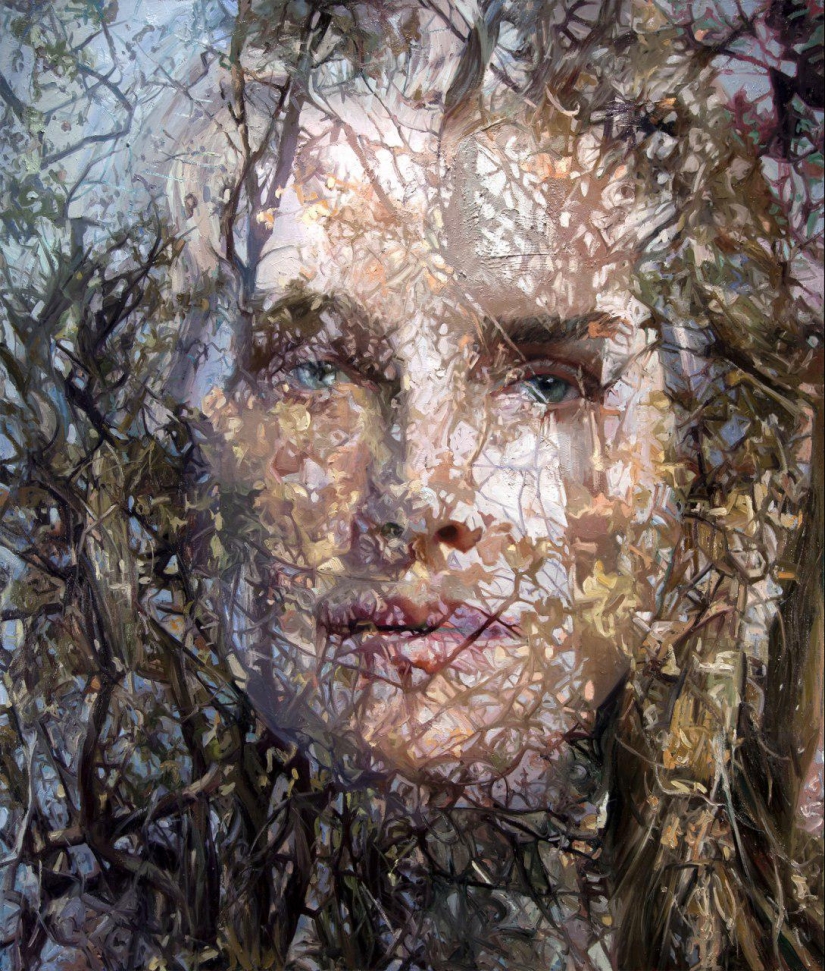 Wet girls in sensual paintings by artist Alissa Monks Wet girls in sensual paintings by artist Alissa Monks