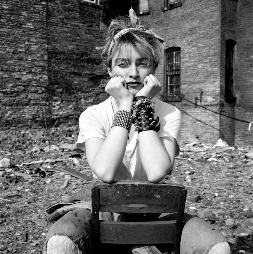What did Madonna look like when only the neighborhood kids knew her What did Madonna look like when only the neighborhood kids knew her
