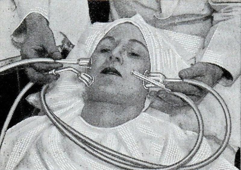 What did the first beauty treatments look like