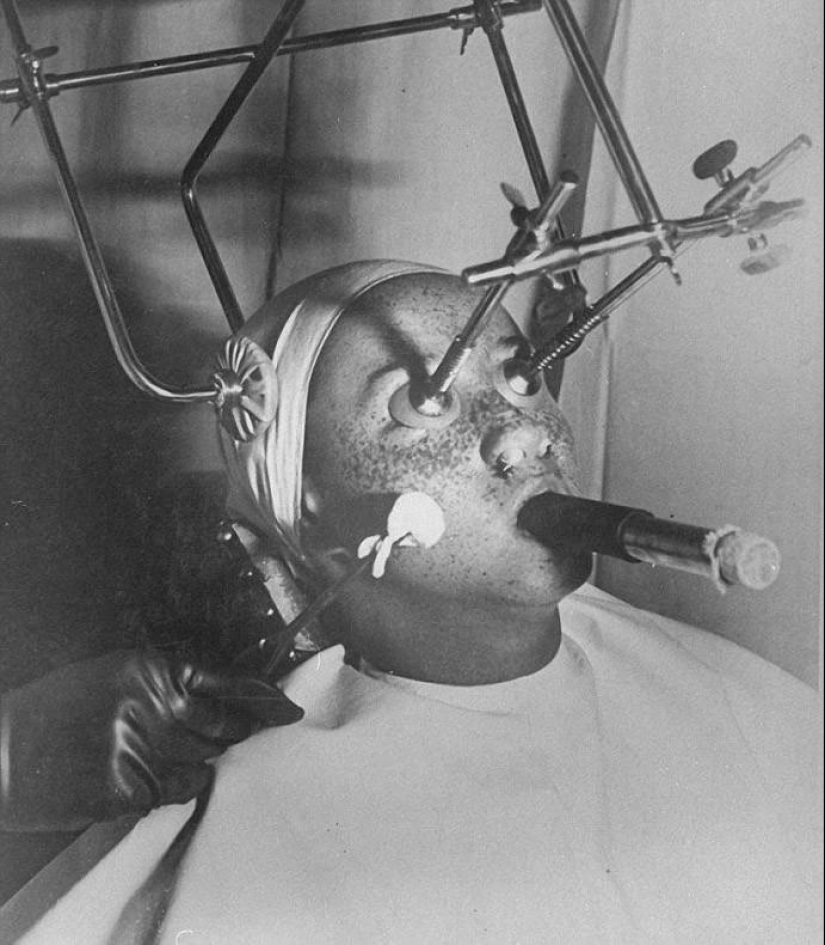 What did the first beauty treatments look like