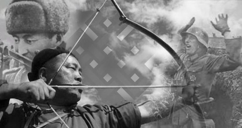 Why did some Red Army soldiers use bows in battles with the Germans? Why did some Red Army soldiers use bows in battles with the Germans?