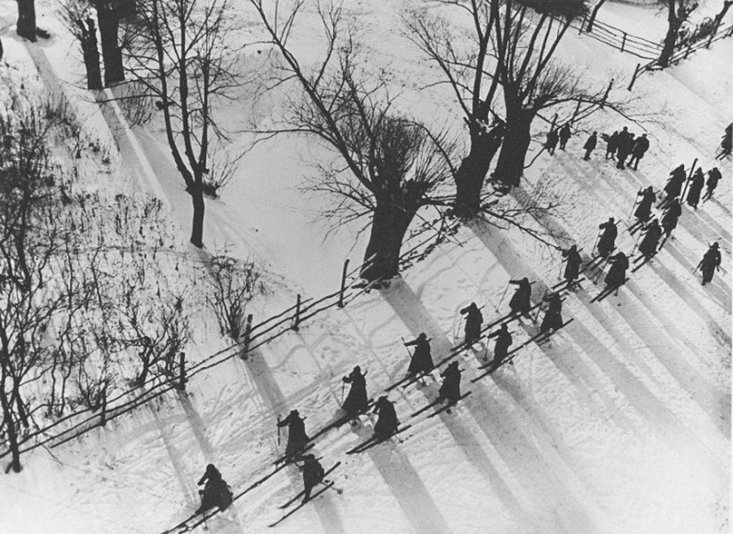Winter in Soviet retro photos Winter in Soviet retro photos