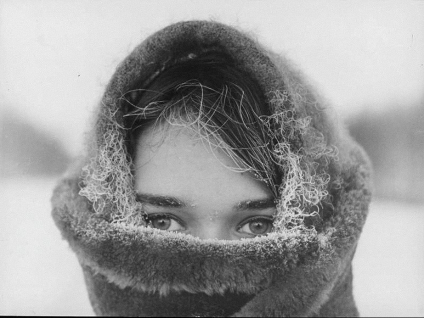 Winter in Soviet retro photos Winter in Soviet retro photos