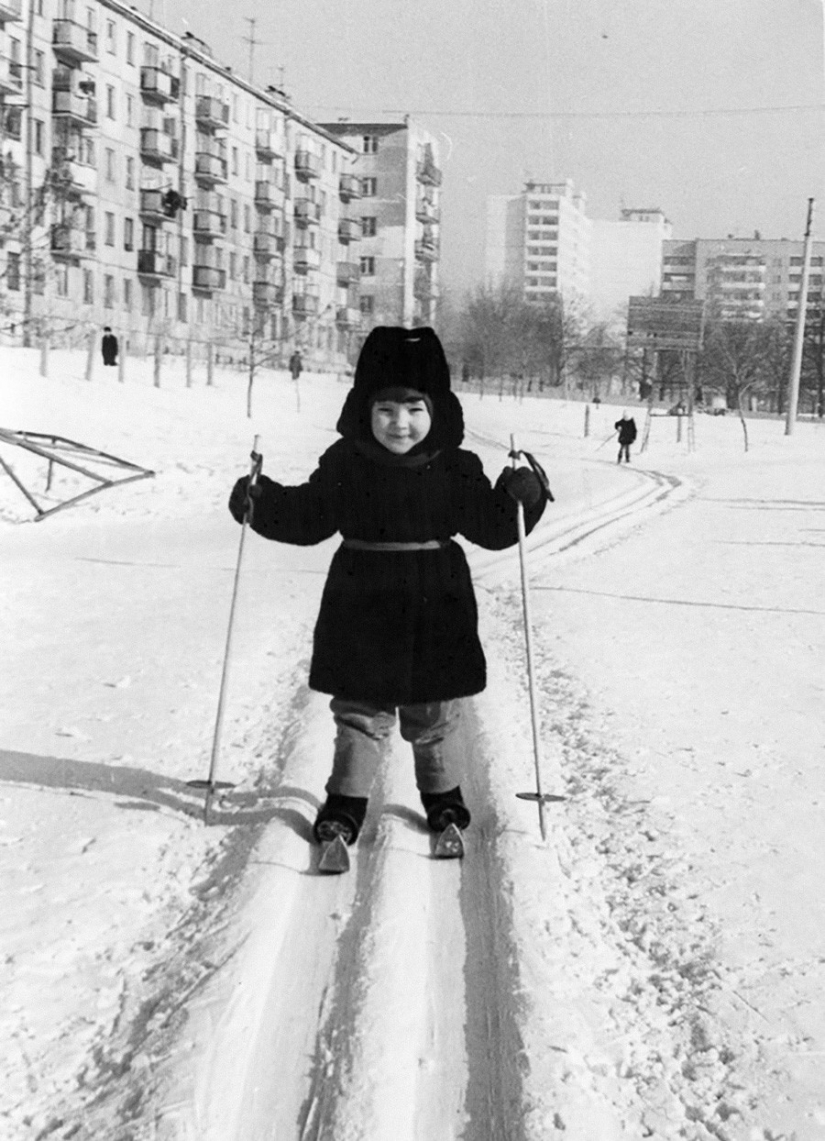 Winter in Soviet retro photos Winter in Soviet retro photos