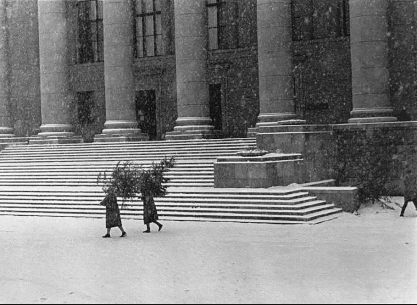 Winter in Soviet retro photos Winter in Soviet retro photos
