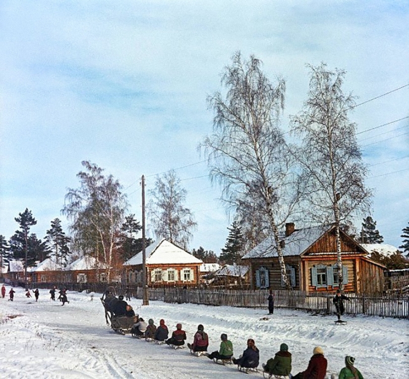 Winter in Soviet retro photos Winter in Soviet retro photos