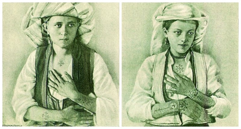 Women's tattoo Slavs: the tradition that we are losing Women's tattoo Slavs: the tradition that we are losing