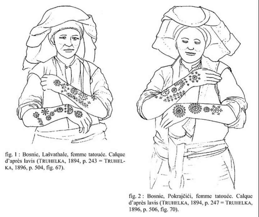 Women's tattoo Slavs: the tradition that we are losing Women's tattoo Slavs: the tradition that we are losing