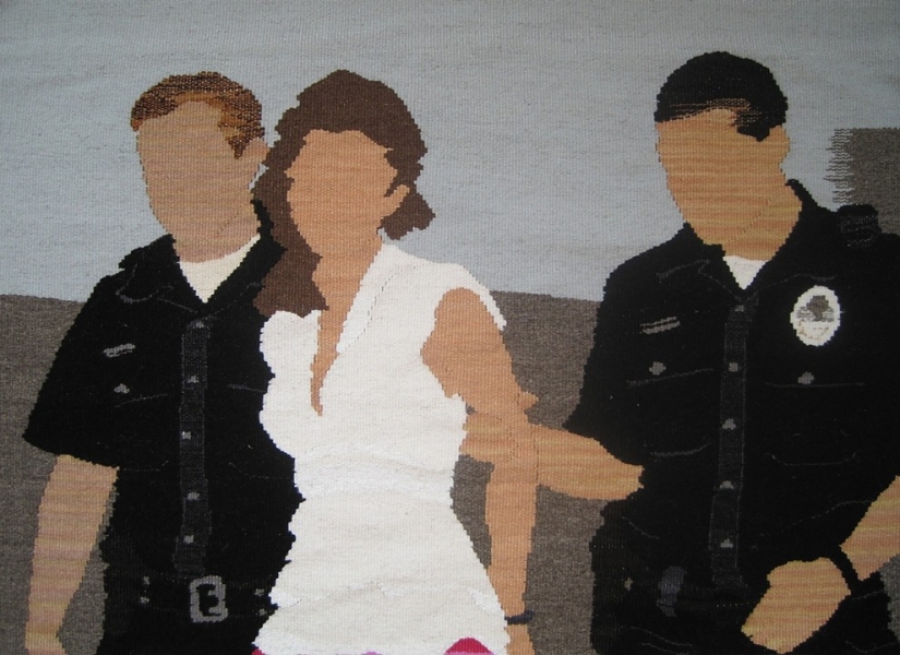 Woven debauchery by Erin M. Riley Woven debauchery by Erin M. Riley