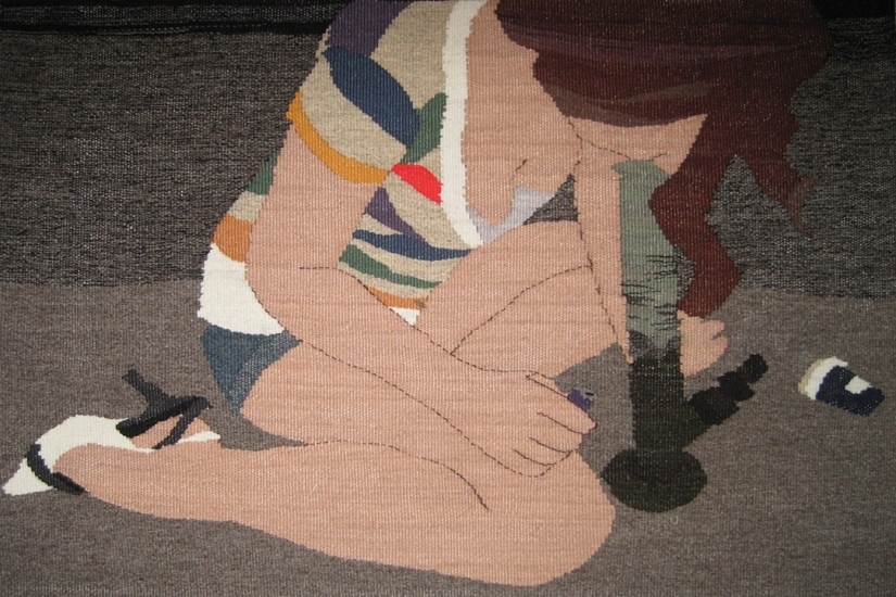 Woven debauchery por Erin M. Riley Woven debauchery por Erin M. Riley