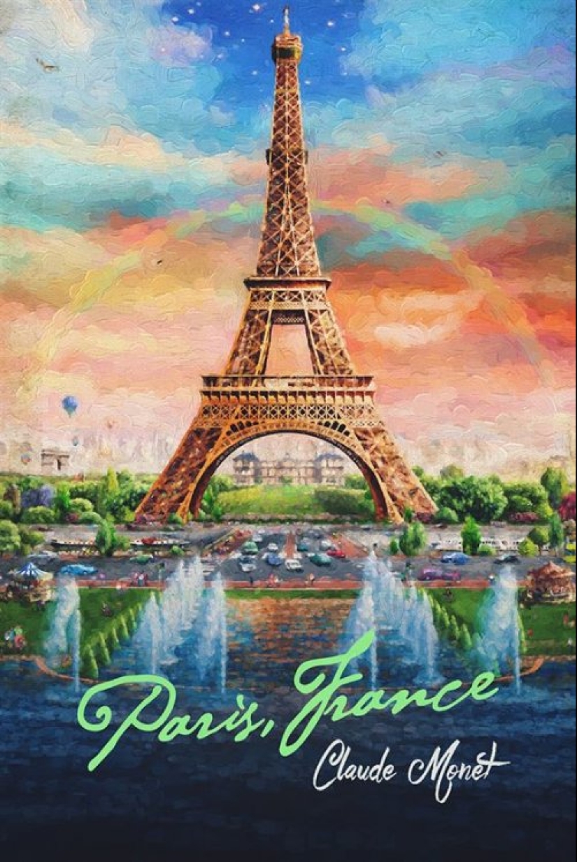 10 carteles turísticos que artistas famosos podrían dibujar