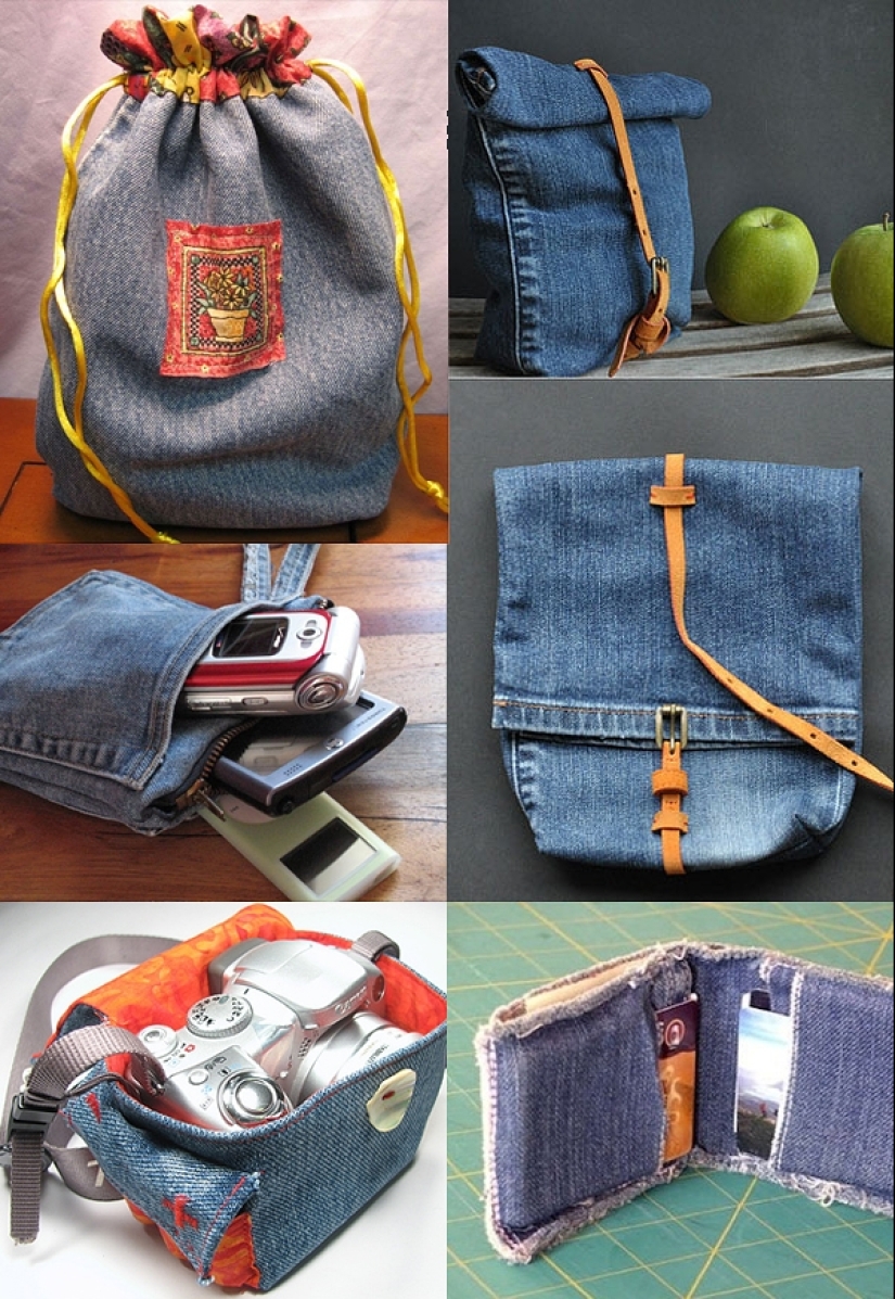 10 ideas geniales: qué hacer con jeans viejos