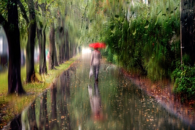 10 imágenes magnéticas de un fotógrafo enamorado de la lluvia
