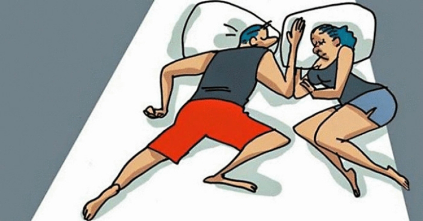 10 poses de sueño que caracterizan claramente la relación dentro de una pareja 10 poses de sueño que caracterizan claramente la relación dentro de una pareja