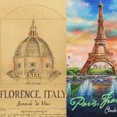 10 tourist posters that famous artists could draw 10 tourist posters that famous artists could draw