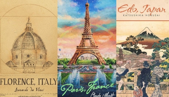 10 tourist posters that famous artists could draw