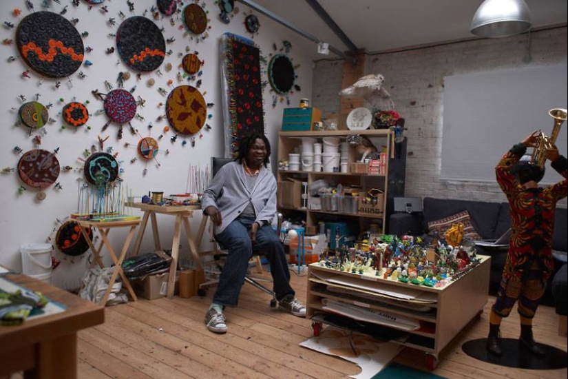 100 artistas famosos y sus talleres