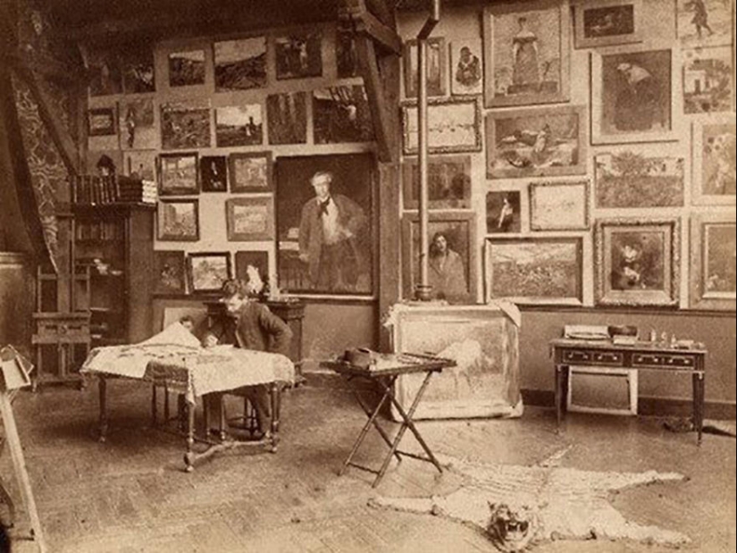 100 artistas famosos y sus talleres