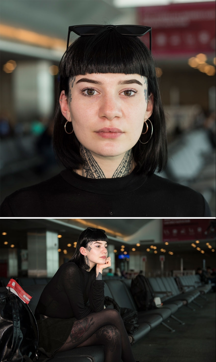 "100 faces in 100 countries": emotional portraits of passengers of Istanbul airport "100 faces in 100 countries": emotional portraits of passengers of Istanbul airport