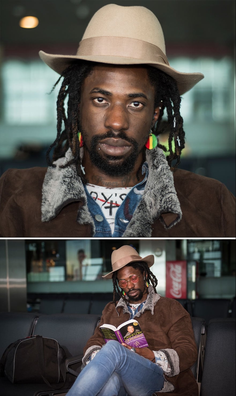 "100 faces in 100 countries": emotional portraits of passengers of Istanbul airport "100 faces in 100 countries": emotional portraits of passengers of Istanbul airport