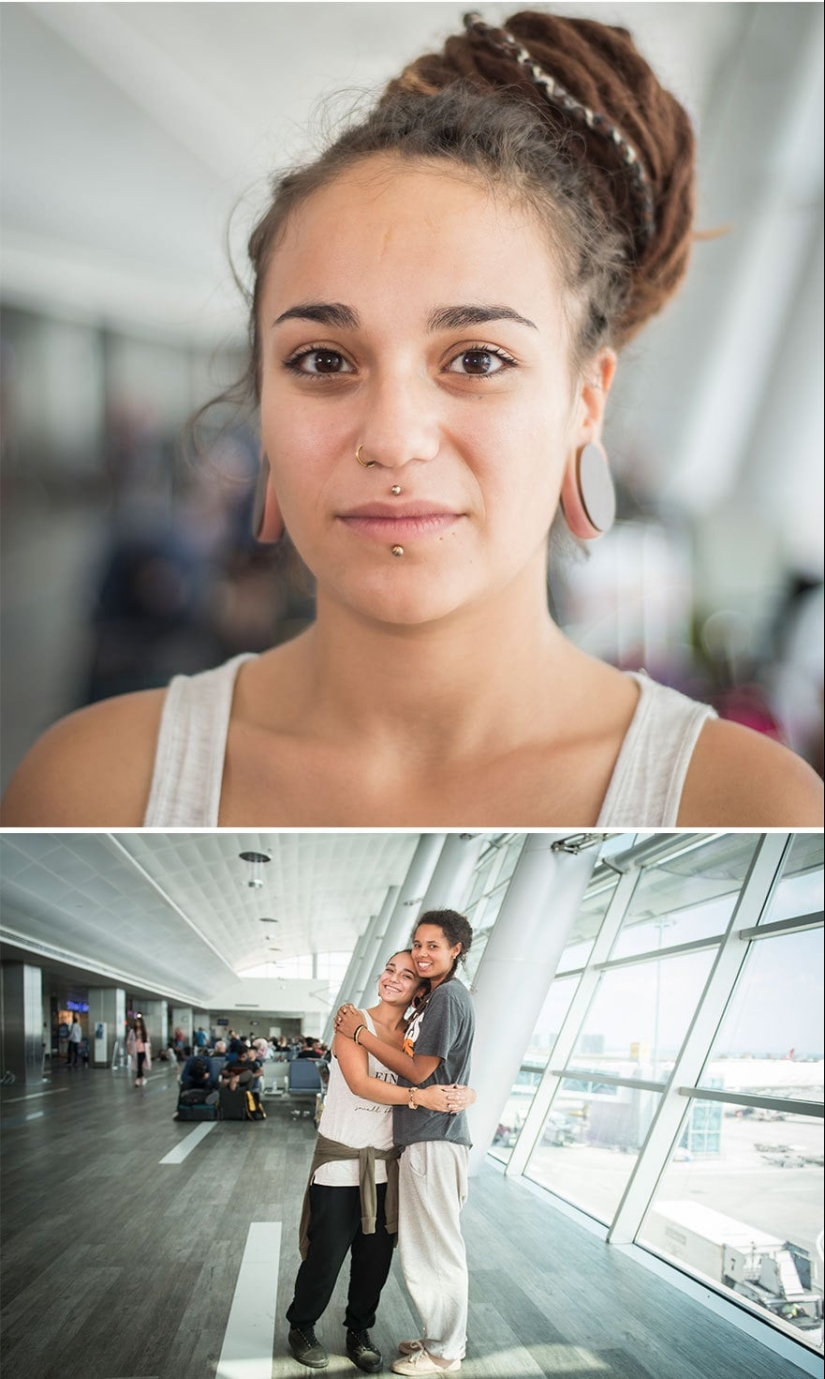 "100 faces in 100 countries": emotional portraits of passengers of Istanbul airport "100 faces in 100 countries": emotional portraits of passengers of Istanbul airport