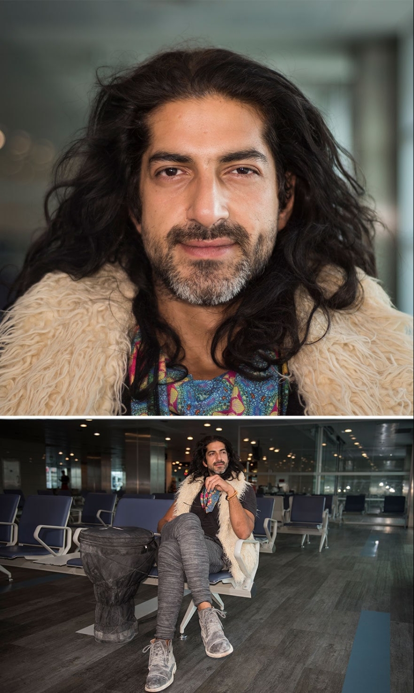 "100 faces in 100 countries": emotional portraits of passengers of Istanbul airport "100 faces in 100 countries": emotional portraits of passengers of Istanbul airport