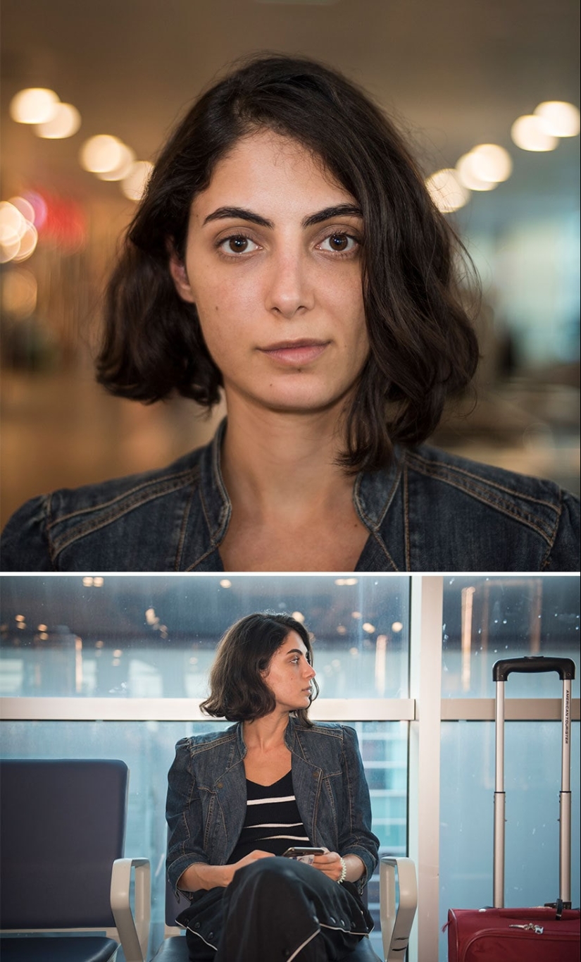 "100 faces in 100 countries": emotional portraits of passengers of Istanbul airport "100 faces in 100 countries": emotional portraits of passengers of Istanbul airport