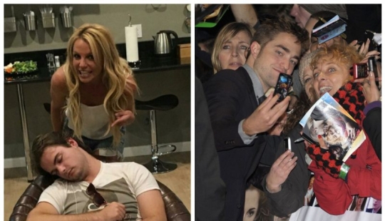 12 celebrities who made a very funny selfie with his fans