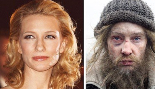 12 ejemplos de cómo los artistas del maquillaje de la transformación de los actores 12 ejemplos de cómo los artistas del maquillaje de la transformación de los actores