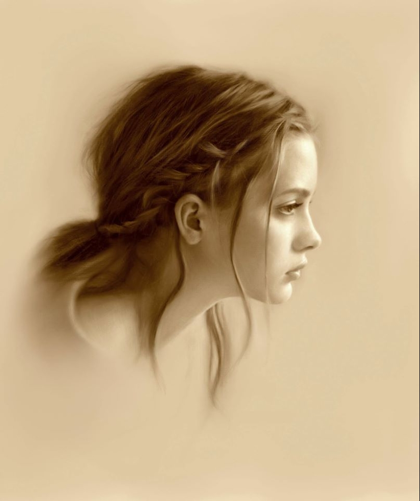 12 hermosas chicas en Hyper-realista a lápiz retratos de Musa Celik 12 hermosas chicas en Hyper-realista a lápiz retratos de Musa Celik