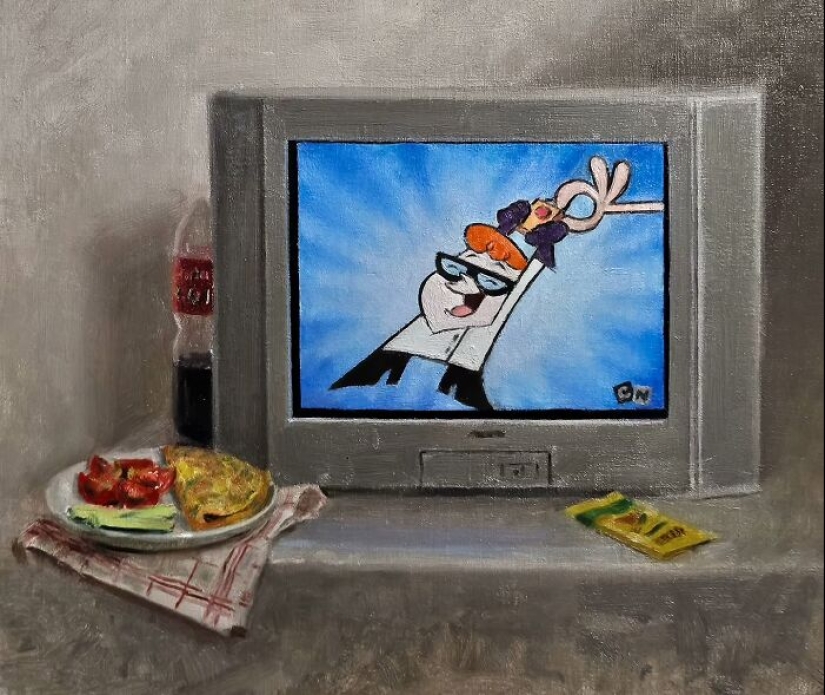 13 Nostalgic Paintings Of This Romanian Artist’s Childhood That You Might Relate To