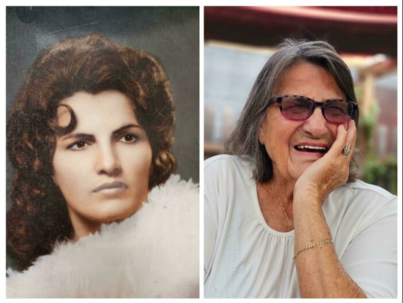 13 Of The Sweetest Then-And-Now Photos That Prove Some Bonds Only Grow Stronger With Time