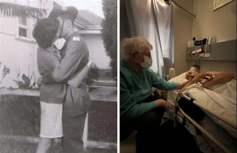 13 Of The Sweetest Then-And-Now Photos That Prove Some Bonds Only Grow Stronger With Time