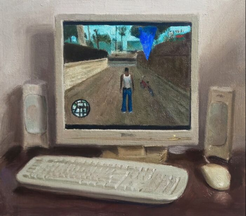13 pinturas nostálgicas de la infancia de este artista rumano con las que quizás te sientas identificado