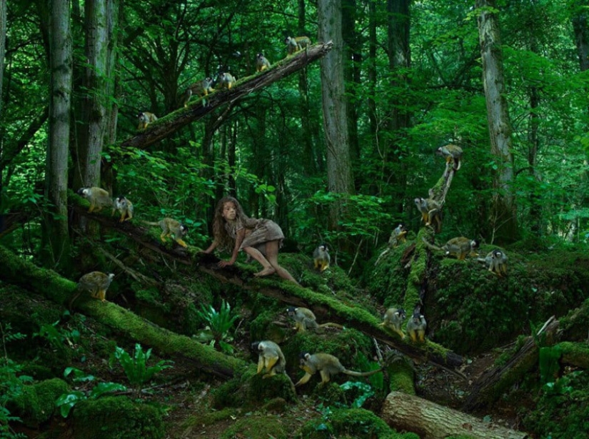 14 historias reales sobre los niños mowgli en un hermoso proyecto fotográfico
