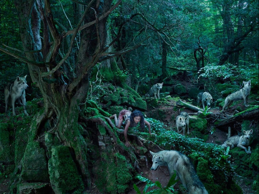 14 historias reales sobre los niños mowgli en un hermoso proyecto fotográfico