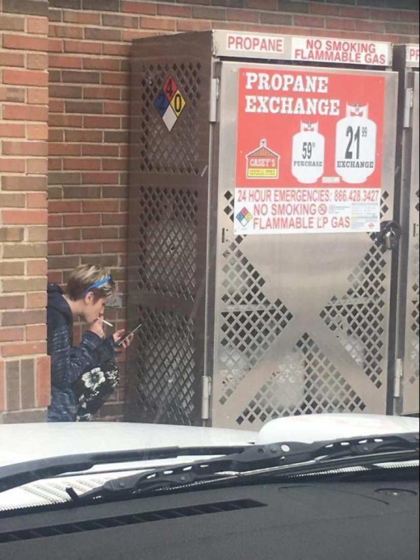 15 cases when people have committed stupidity worthy of a joke