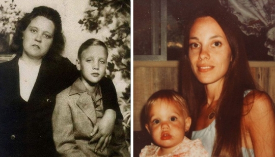 15 intriguing photos of celebrities with their mothers