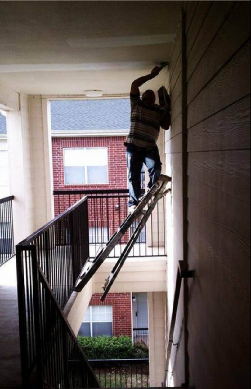 15 people who had never heard of safety precautions
