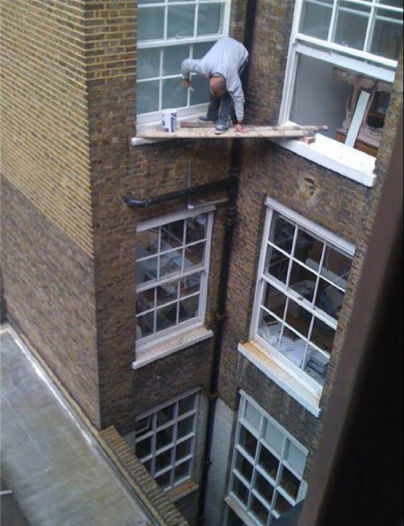 15 people who had never heard of safety precautions