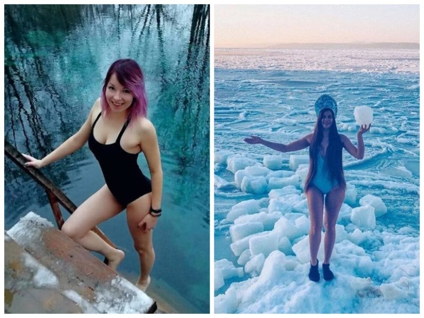 15 photos of adorable girls who decided to start the year with hardening