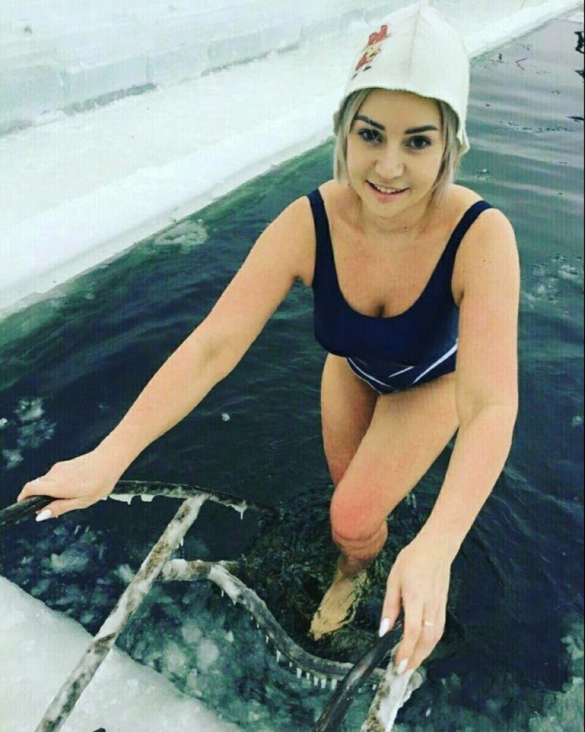 15 photos of adorable girls who decided to start the year with hardening