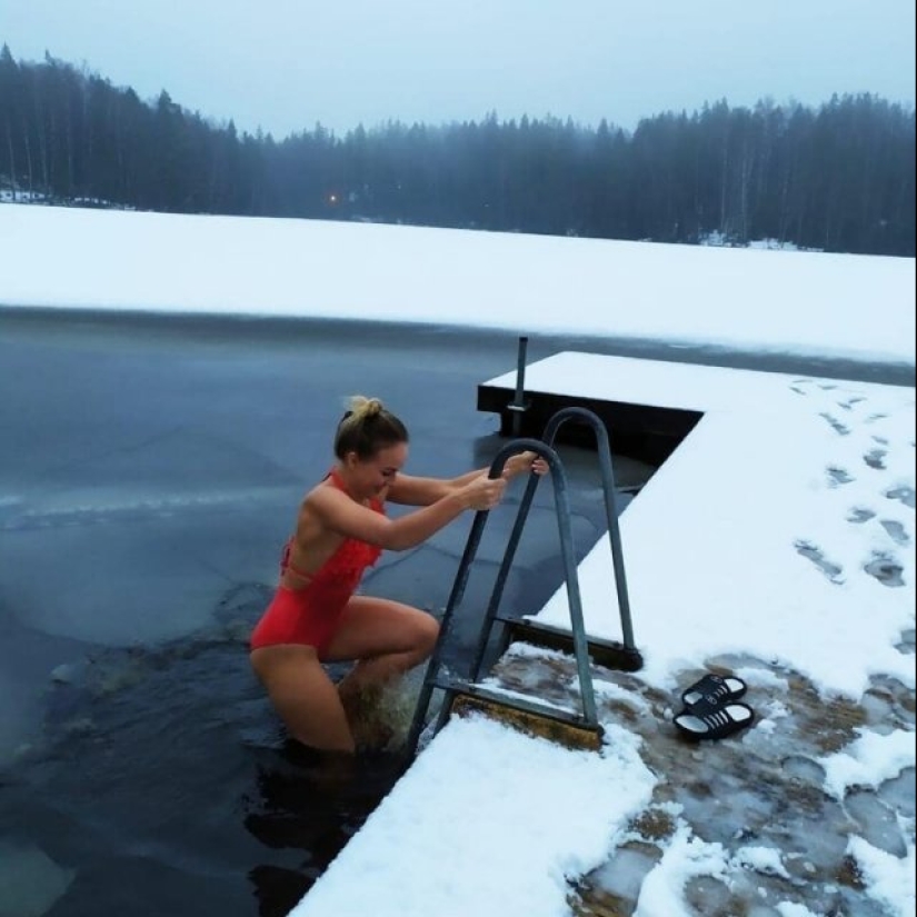 15 photos of adorable girls who decided to start the year with hardening