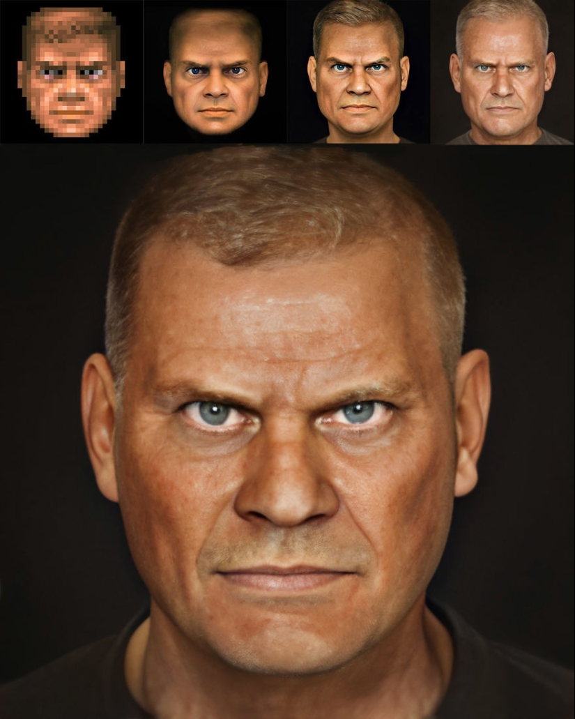 15 realistas retratos de gente famosa, creado con la ayuda de las redes neuronales 15 realistas retratos de gente famosa, creado con la ayuda de las redes neuronales
