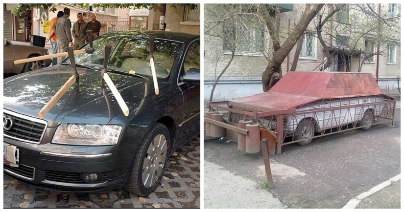 16 fun ways to help you take a parking space