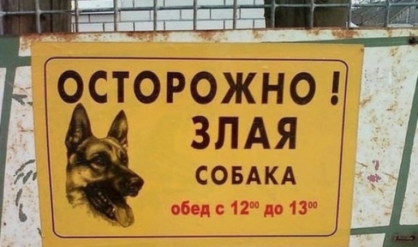 16 signs from the owners with a great sense of humor 16 signs from the owners with a great sense of humor