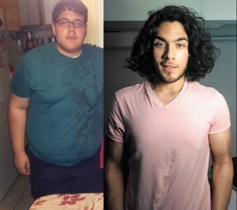 16 transformaciones sorprendentes de las personas: en la adolescencia y ahora